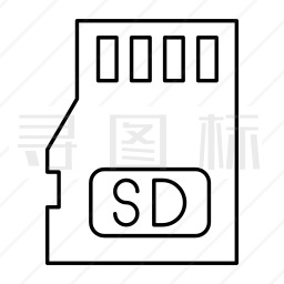 SD卡图标