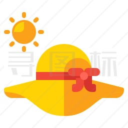 太阳帽图标