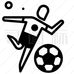 踢足球图标470个热门icon图标批量下载