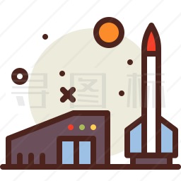 火箭发射台图标