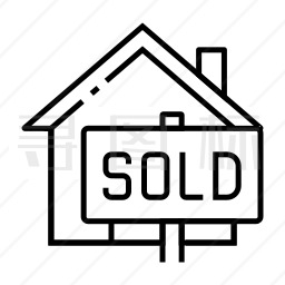 房子出售图标