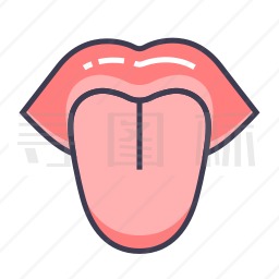 舌头怎么画简笔画图片图片