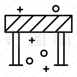 路障图标