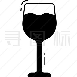 葡萄酒杯图标