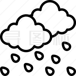 雨图标