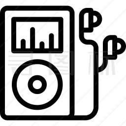 MP3播放器图标