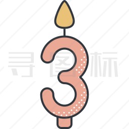 生日蜡烛图标