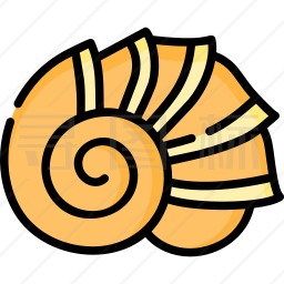 海螺的小图案符号图片