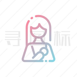 母乳喂养图标