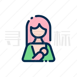 母乳喂养图标