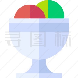 冰淇淋杯图标