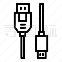 USB端口图标