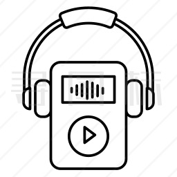 MP3播放器图标