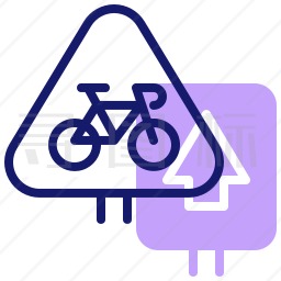 自行车招牌图标