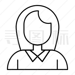 女孩图标