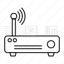 WiFi路由器图标