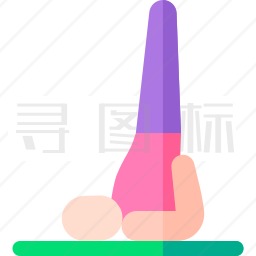 瑜伽姿势图标