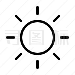 太阳图标