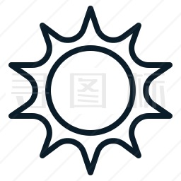 太阳图标