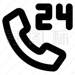 24小时图标