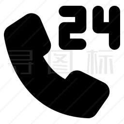 24小时图标