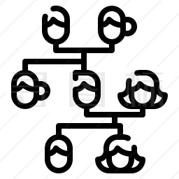家庭树图标