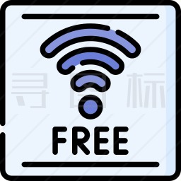 免费WiFi图标