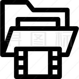 视频文件夹图标