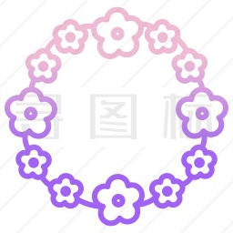 花环图标