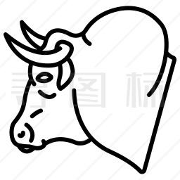 ox公牛简笔画图片