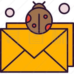 邮件病毒图标