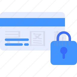 信用卡安全图标