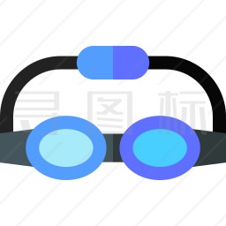 游泳眼镜图标