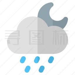 大雨图标