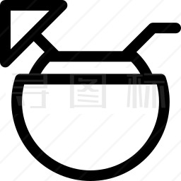 椰子饮料图标