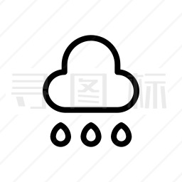 雨图标