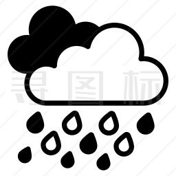 下雨图标