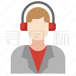 电台的音乐节目主持人图标