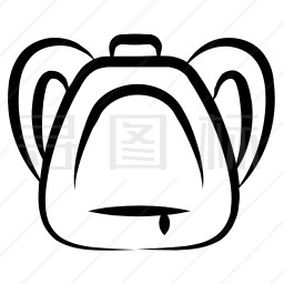 学生书包图标