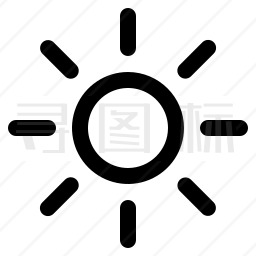 太阳图标