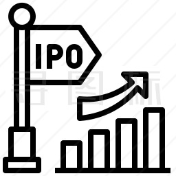 首次公开募股图标