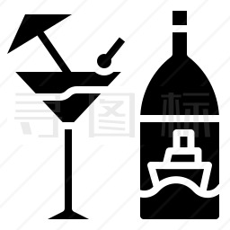 鸡尾酒图标