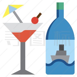 鸡尾酒图标