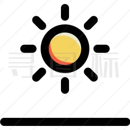 太阳图标