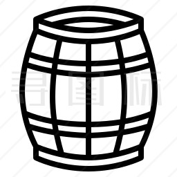 葡萄酒桶图标