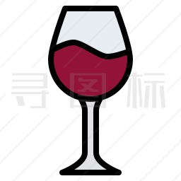 葡萄酒杯图标