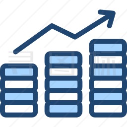 增长图标