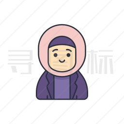 穆斯林女人图标