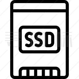 SSD卡图标