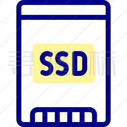 SSD卡图标